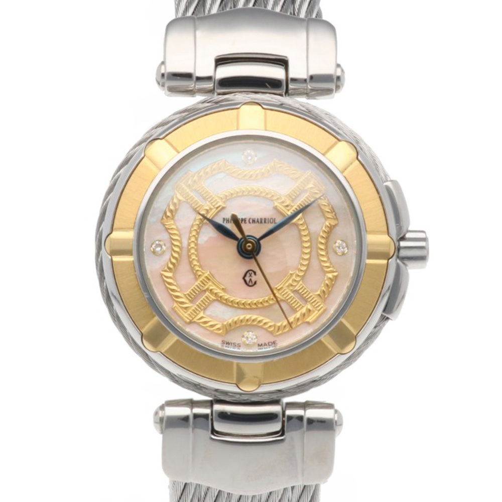 Charriol Celtic Watch, Stainless Steel 53.96.1060 Quartz, Polished, Ladies' C...